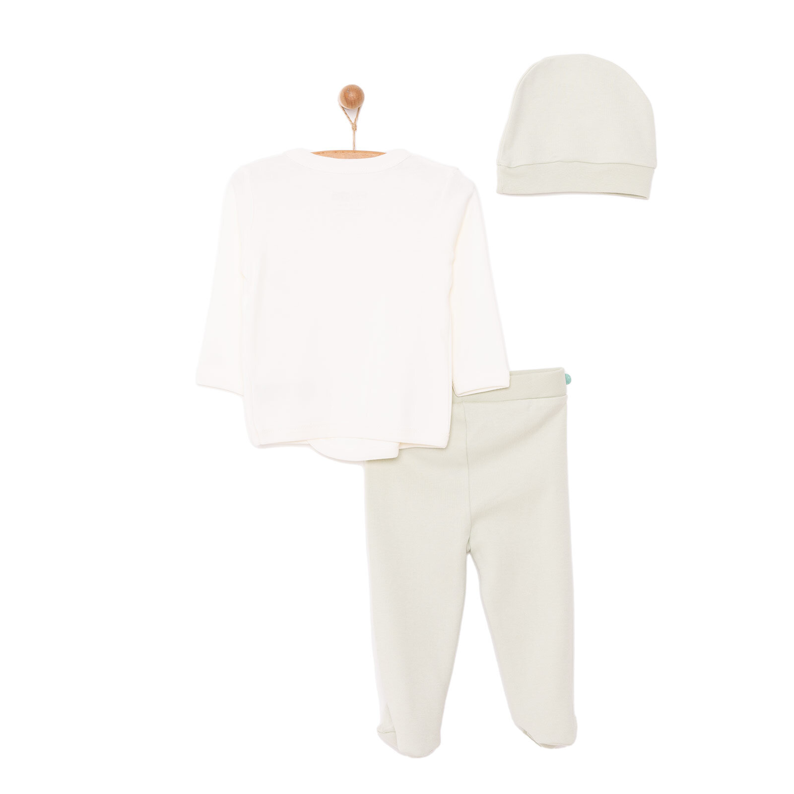 Yenidoğan Zıbın-Şapka-Patikli