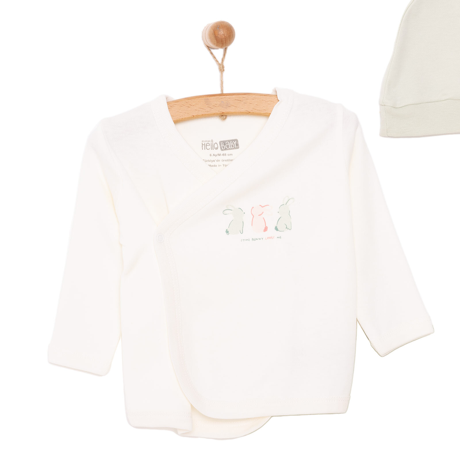 Yenidoğan Zıbın-Şapka-Patikli