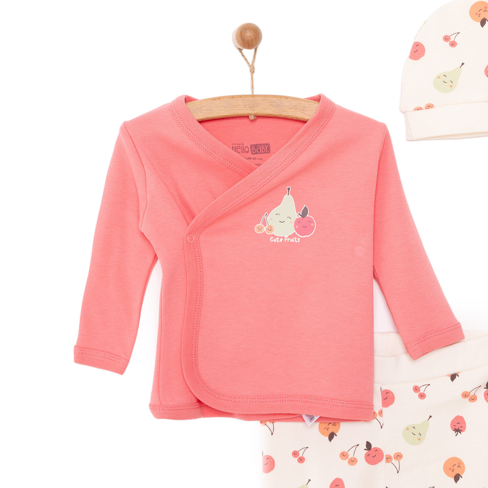 Yenidoğan Zıbın-Şapka-Patikli