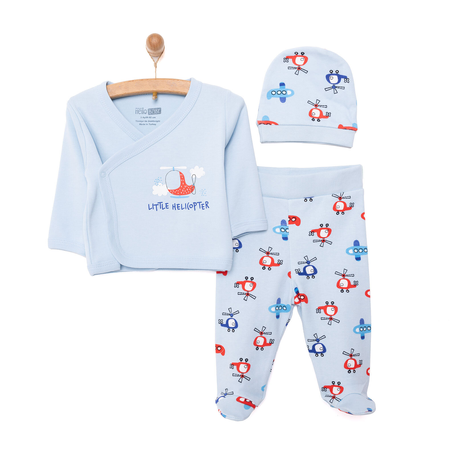 Yenidoğan Zıbın-Şapka-Patikli Alt Erkek Bebek Yenidoğan Zıbın-Şapka-Patikli Alt Erkek Bebek