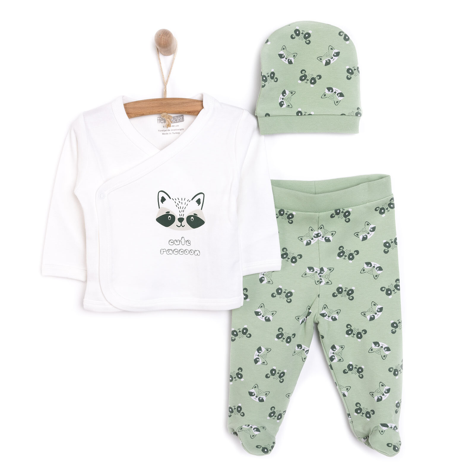 Yenidoğan Zıbın-Şapka-Patikli Alt Erkek Bebek Yenidoğan Zıbın-Şapka-Patikli Alt Erkek Bebek