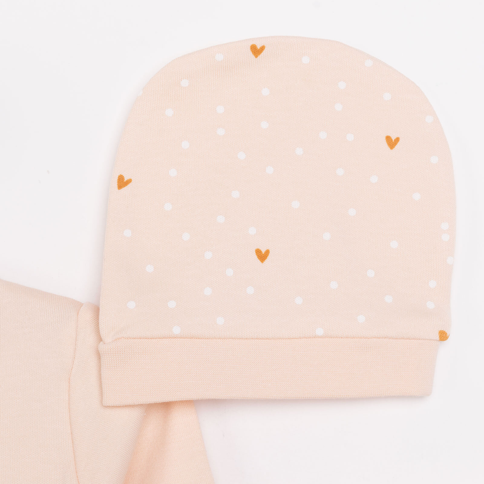 Yenidoğan Zıbın-Şapka-Patikli Alt Kız Bebek