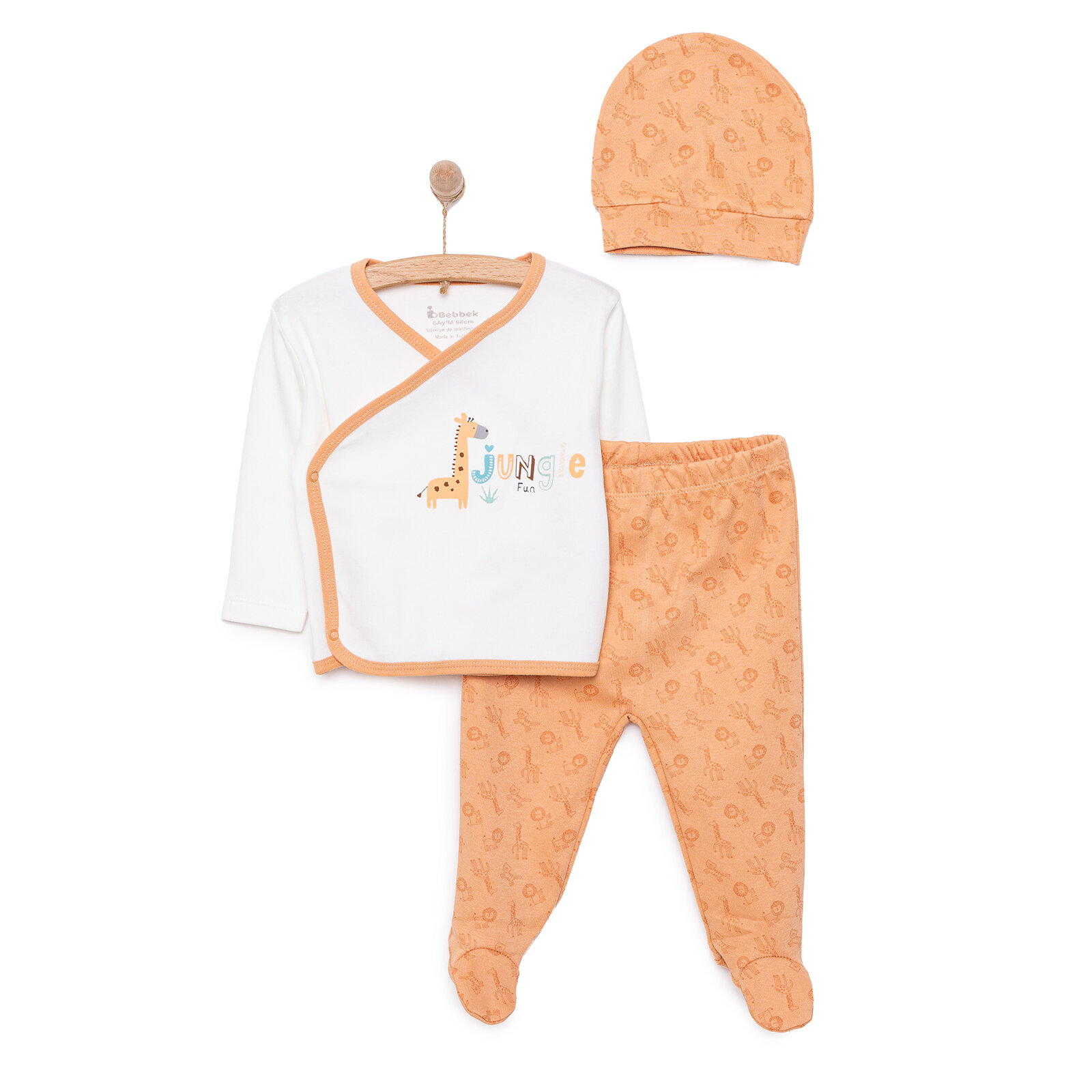 Yenidoğan Zıbın-Şapka-Patikli Alt