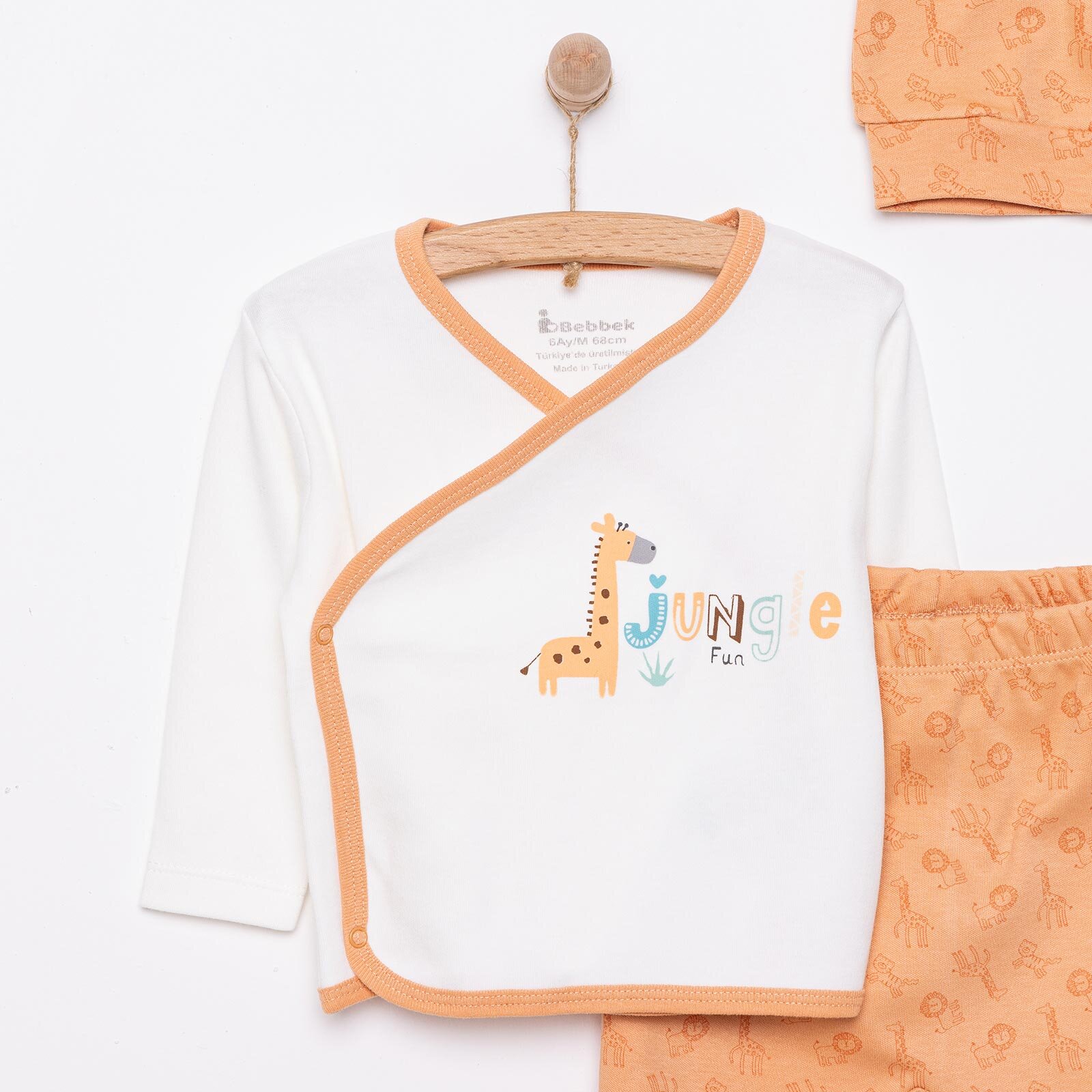 Yenidoğan Zıbın-Şapka-Patikli Alt