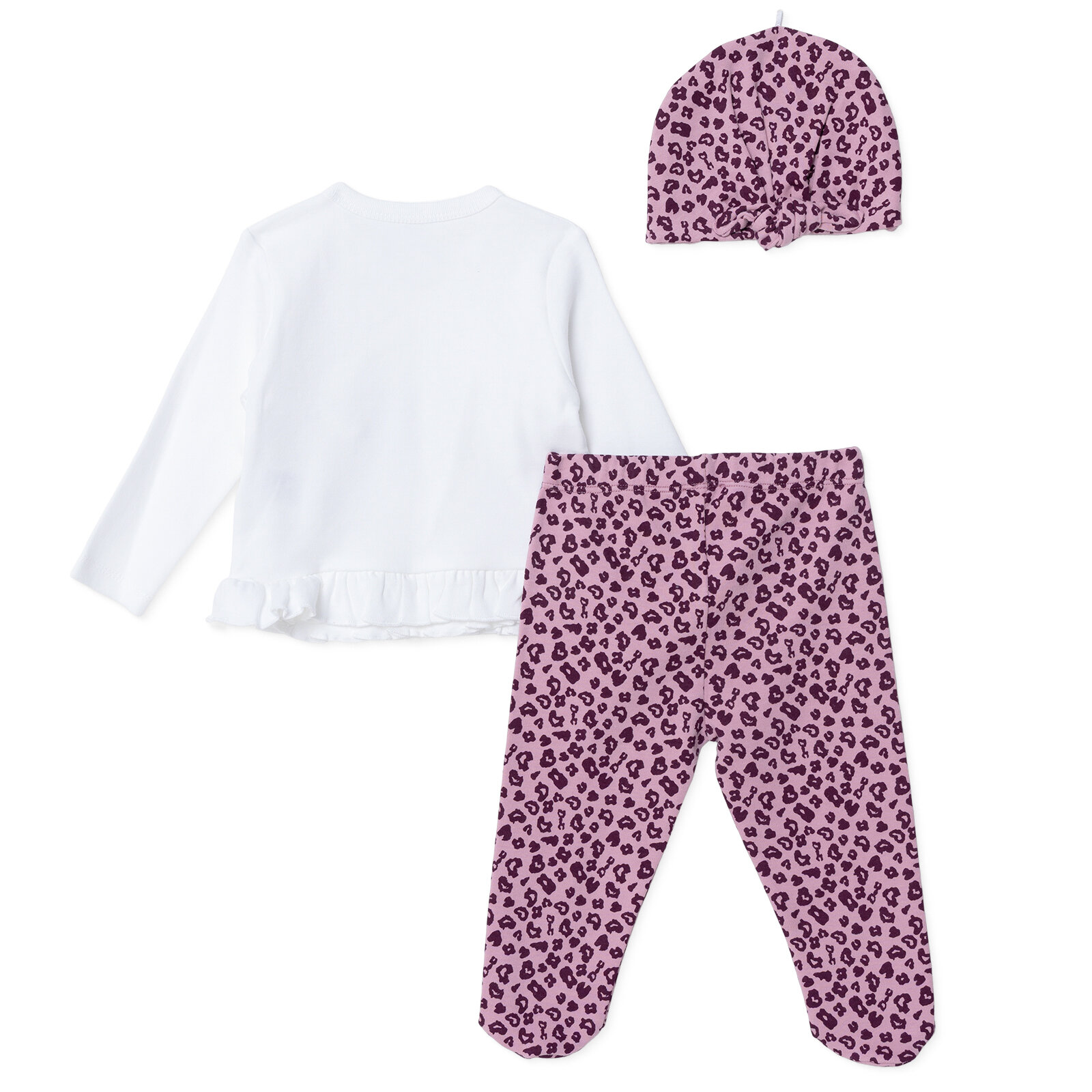 Yenidoğan Zıbın-Şapka-Patikli