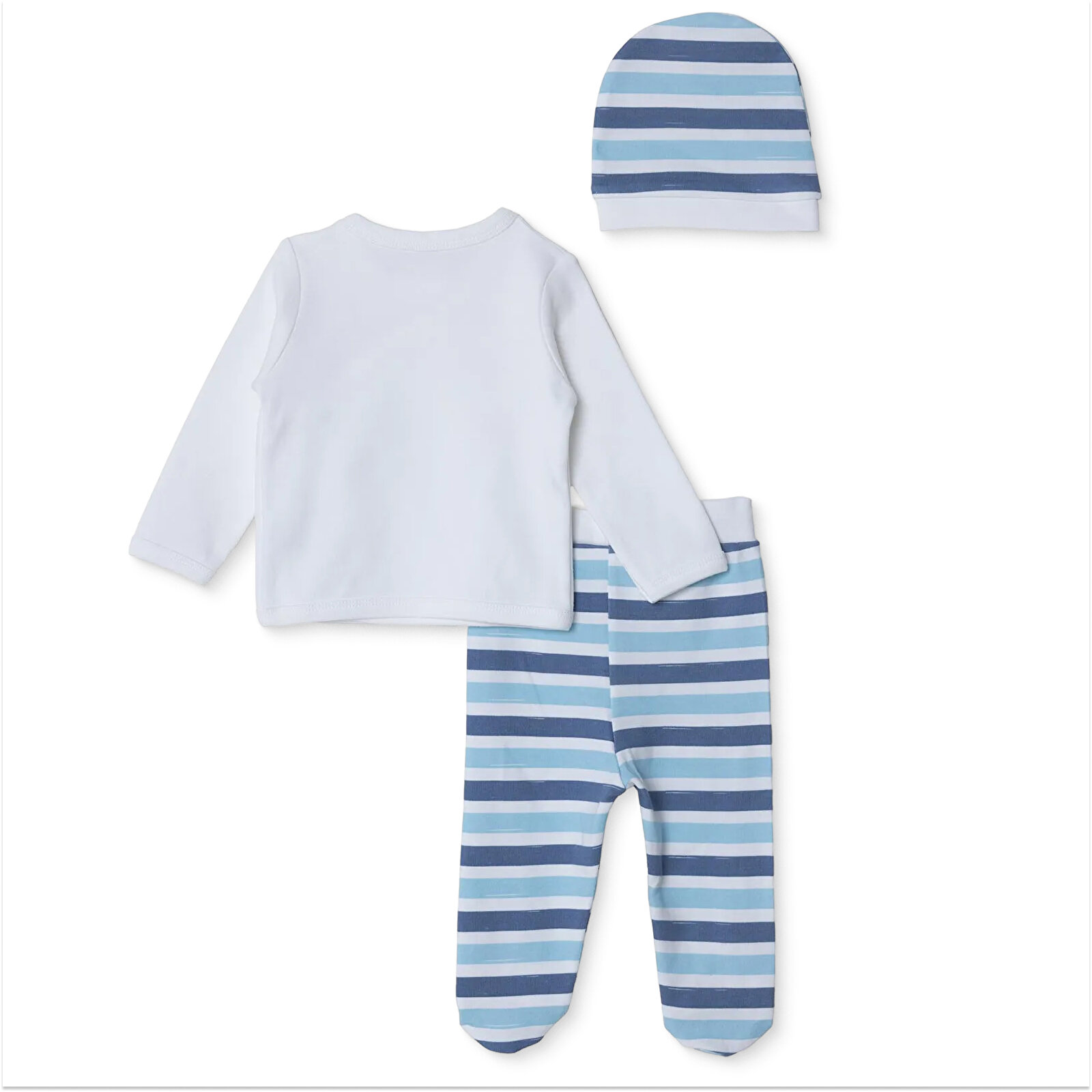 Yenidoğan Zıbın-Şapka-Patikli