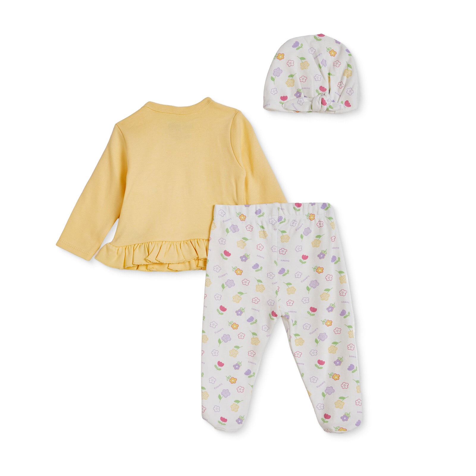 Yenidoğan Zıbın-Şapka-Patikli