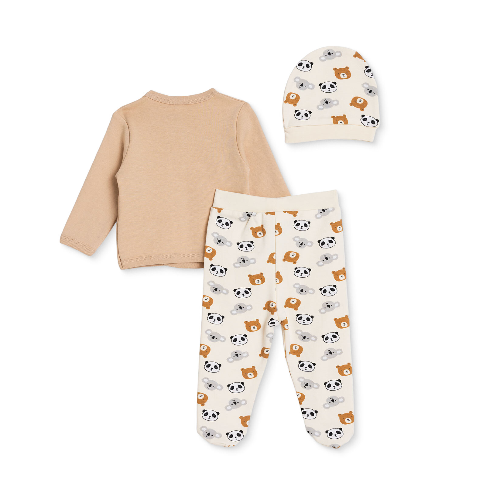 Yenidoğan Zıbın-Şapka-Patikli