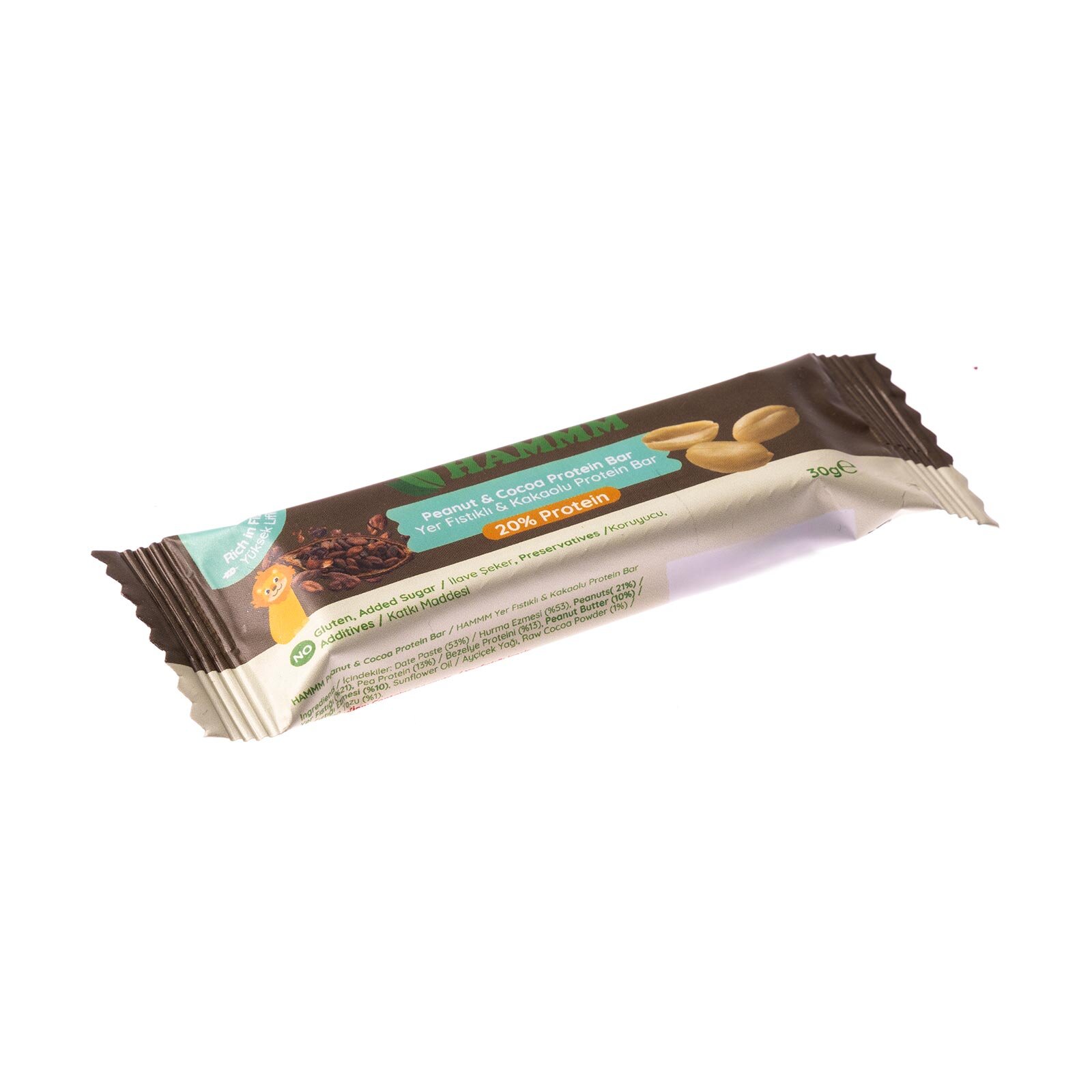 Yer Fıstıklı Kakaolu Bar 30gr