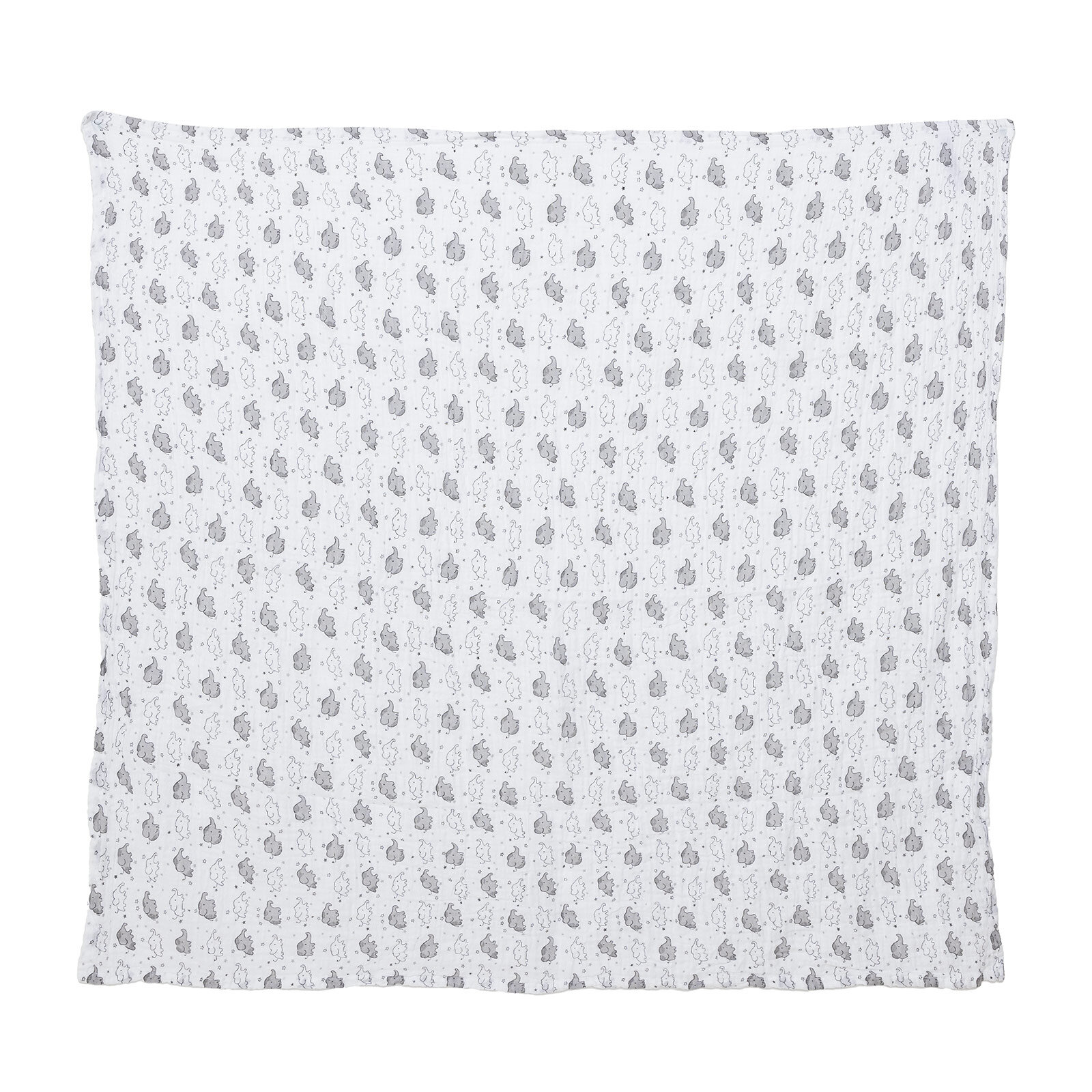 Yıldız Bulut Kuzu Desenli Unisex Müslin Battaniye Unisex