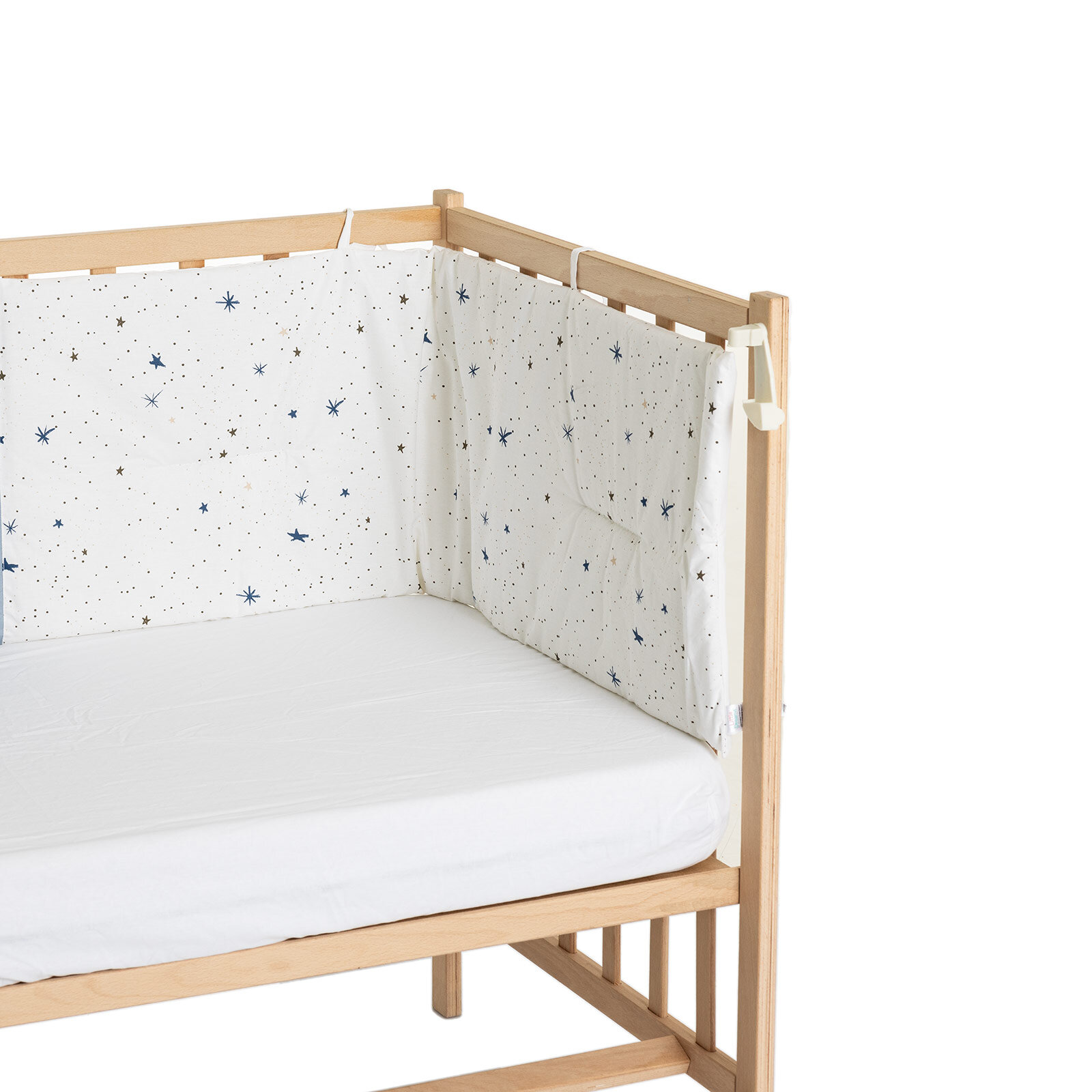 Yıldız Desenli Erkek Beşik Kenar Koruma Erkek Bebek