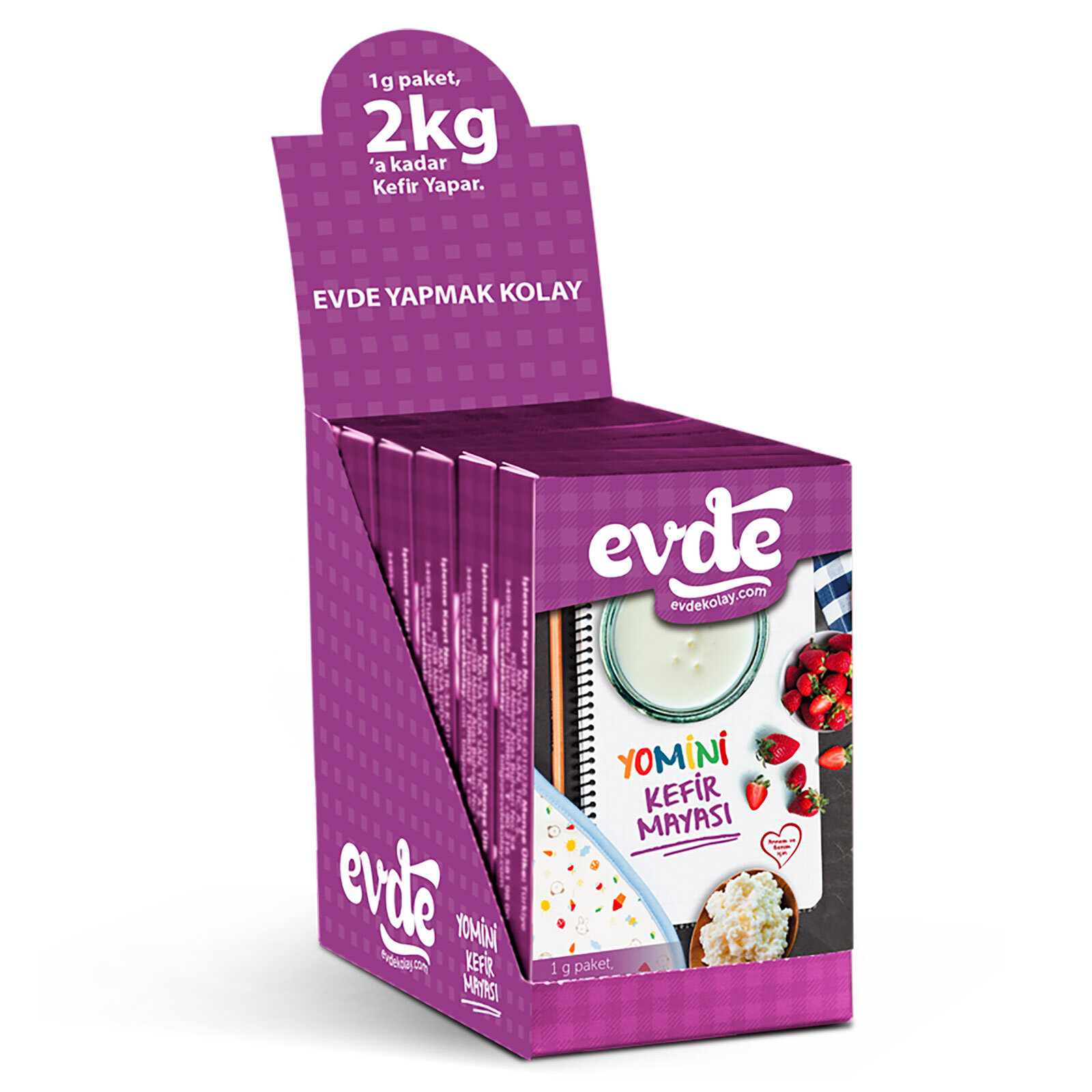 Yomini 5'li Kefir Yoğurt Mayası