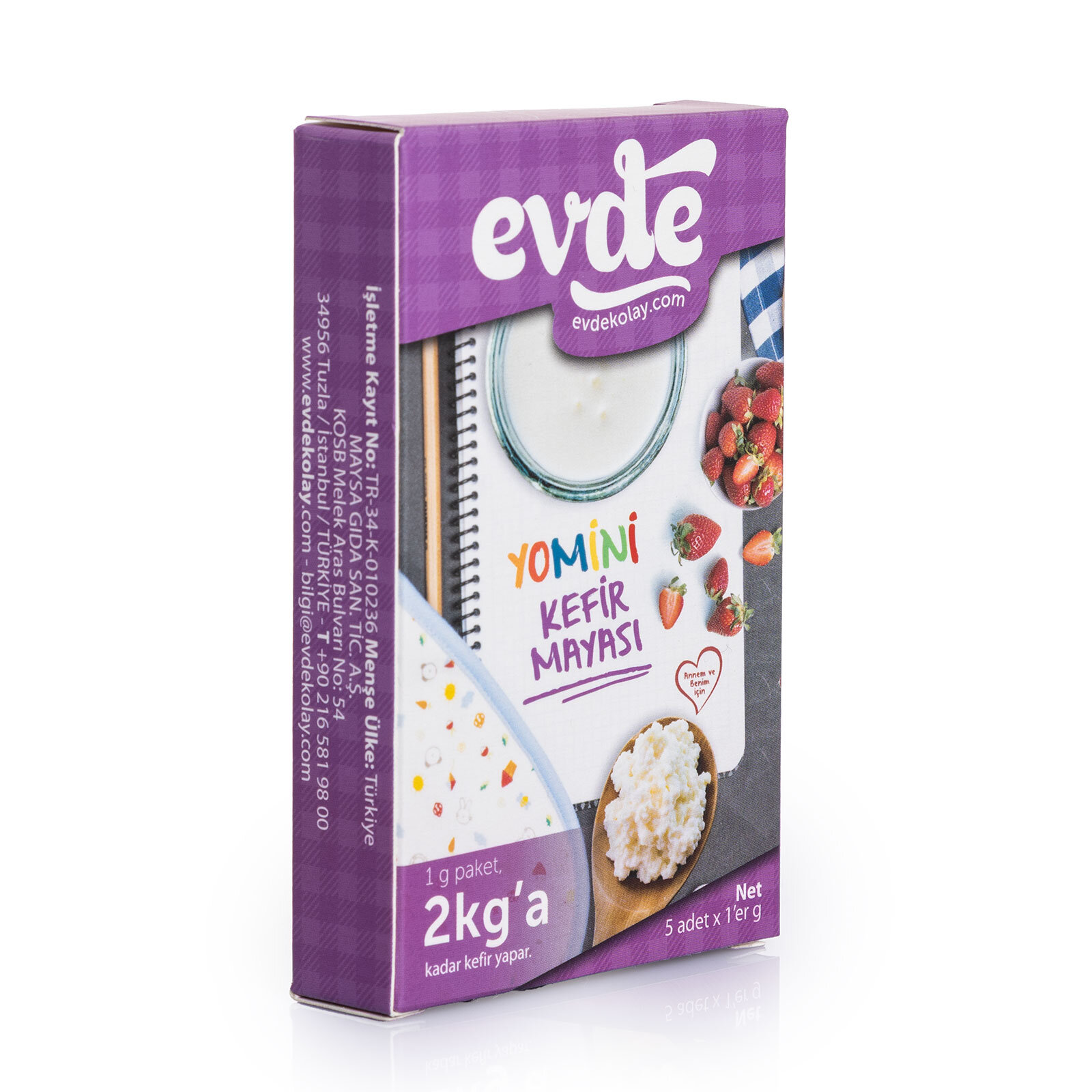 Yomini 5'li Kefir Yoğurt Mayası