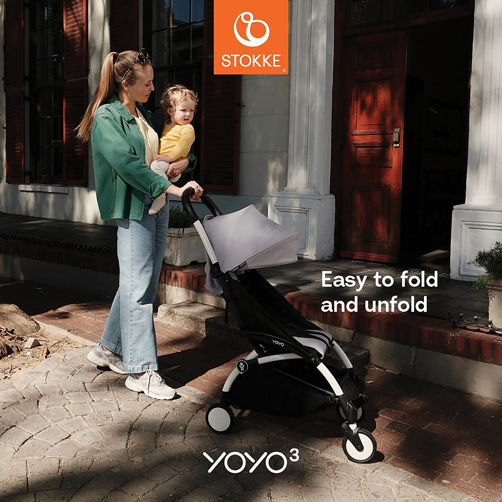 YOYO Bebek Arabası Şase, Black