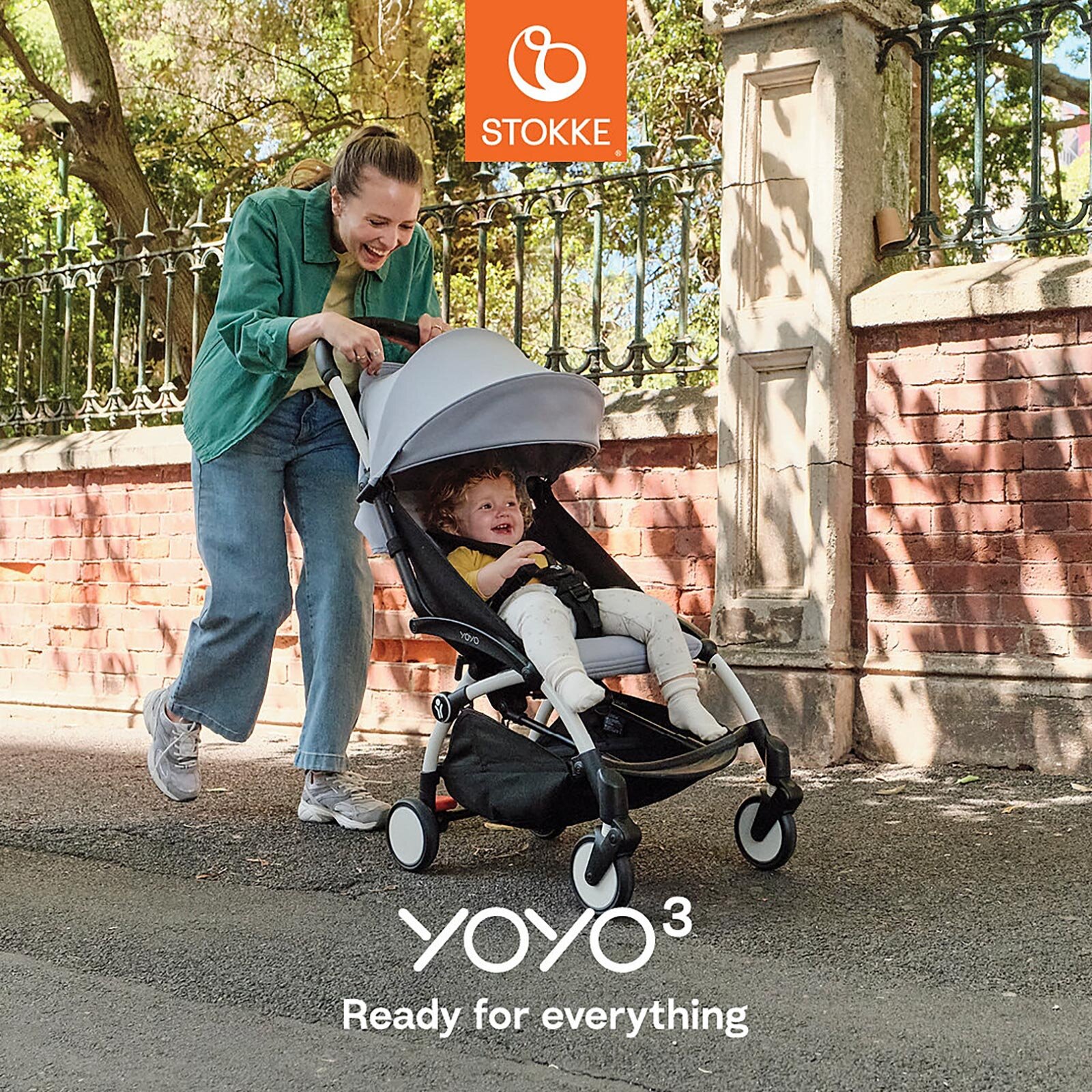 YOYO Bebek Arabası Şase, Black