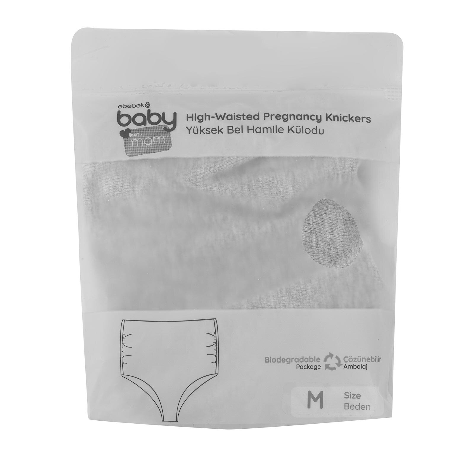 Yüksek Bel Hamile Külotu Anne Giyim