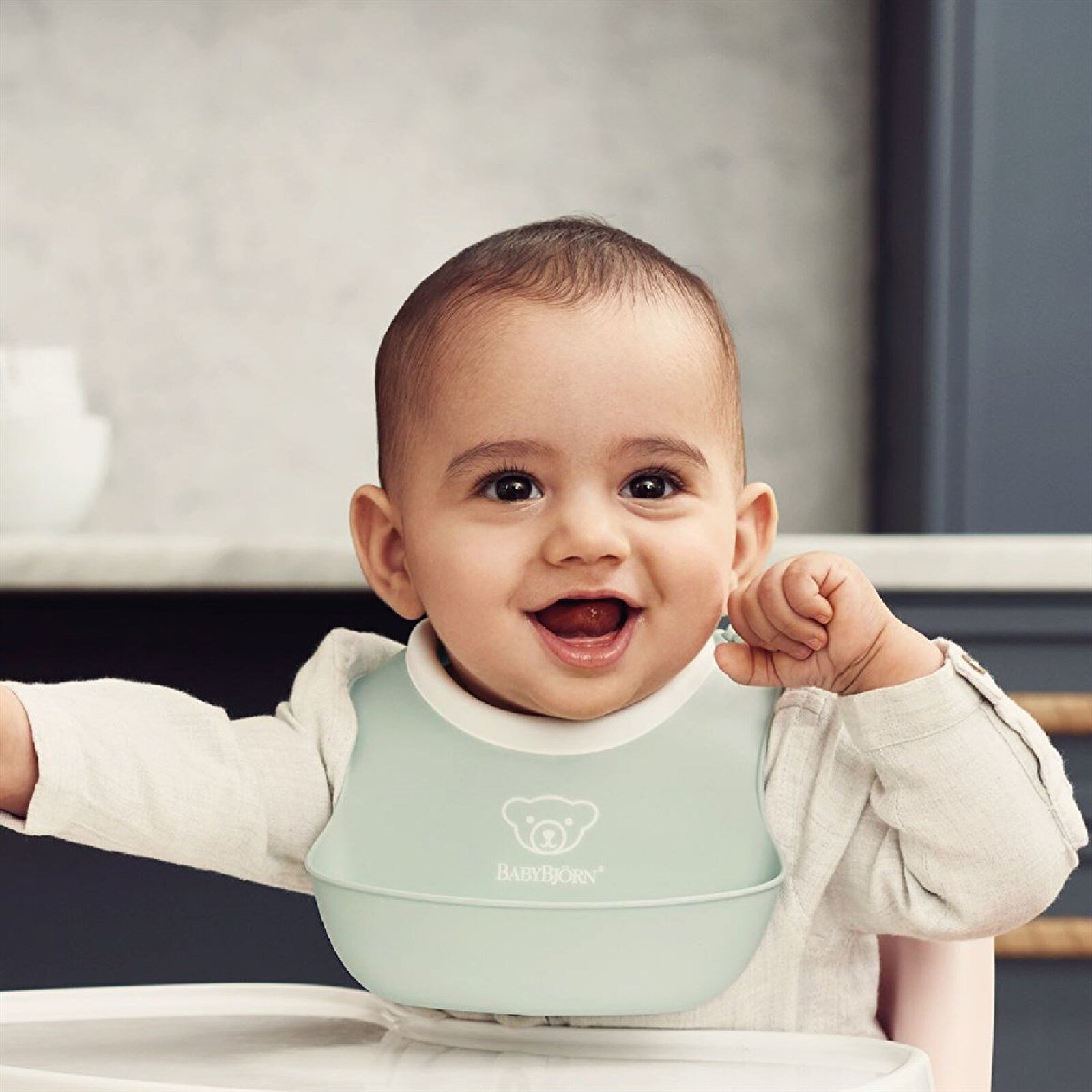 Yumuşak Önlük Seti Powder Green Yellow Yumuşak Önlük Seti Powder Green Yellow