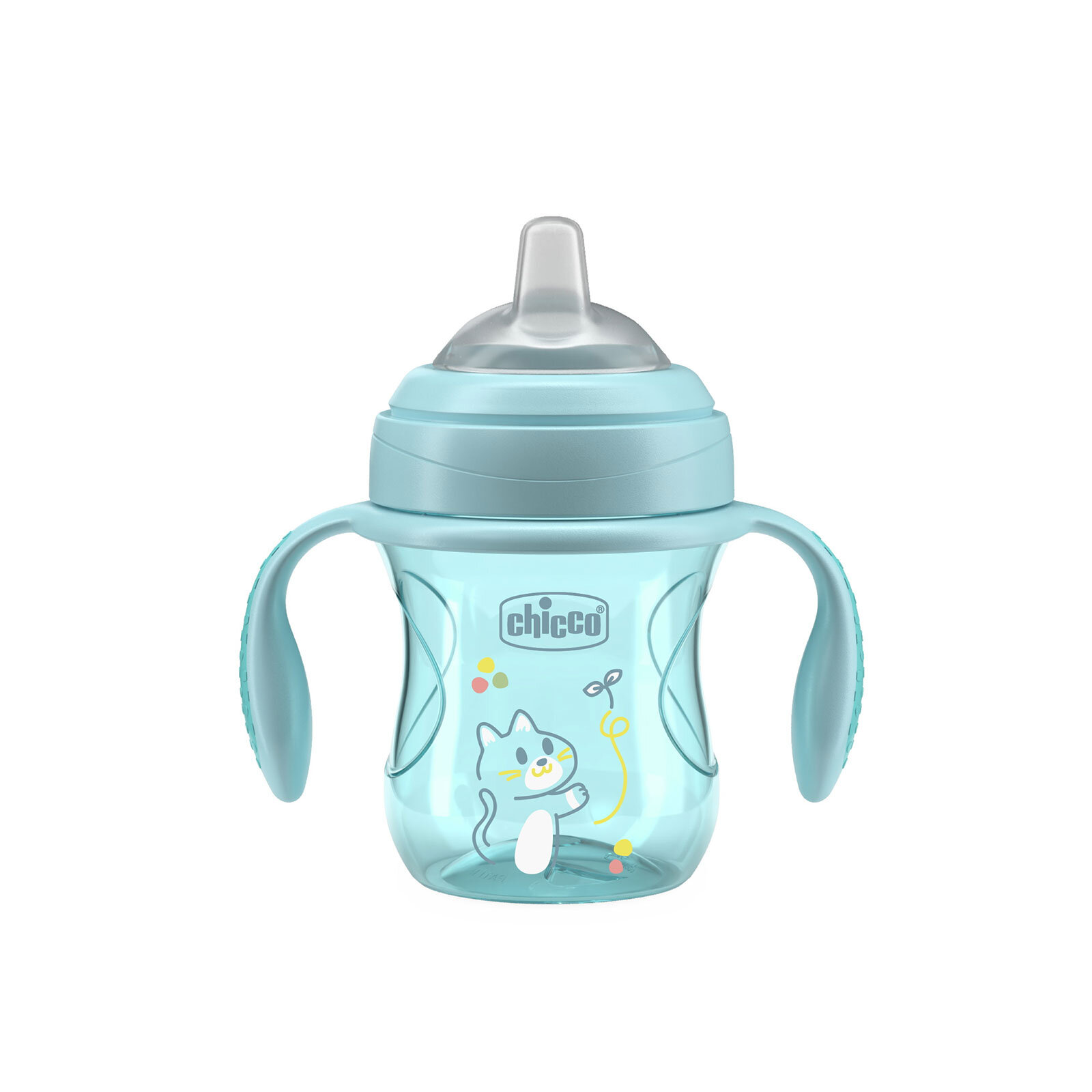 Yumuşak Uçlu Alıştırma Bardağı 4+ Ay 200 ml Erkek