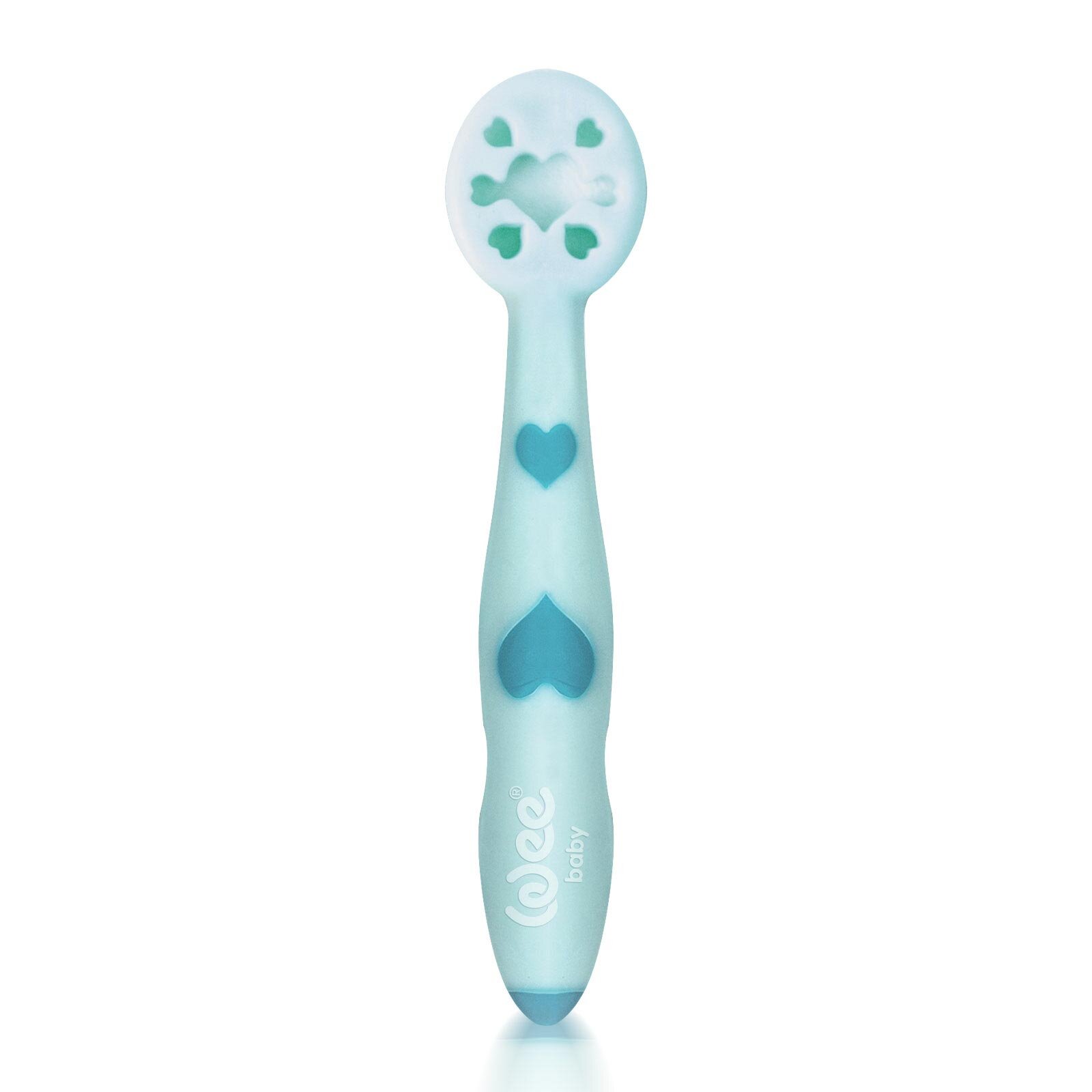 Yumuşak Uçlu Püre Kaşığı Mavi