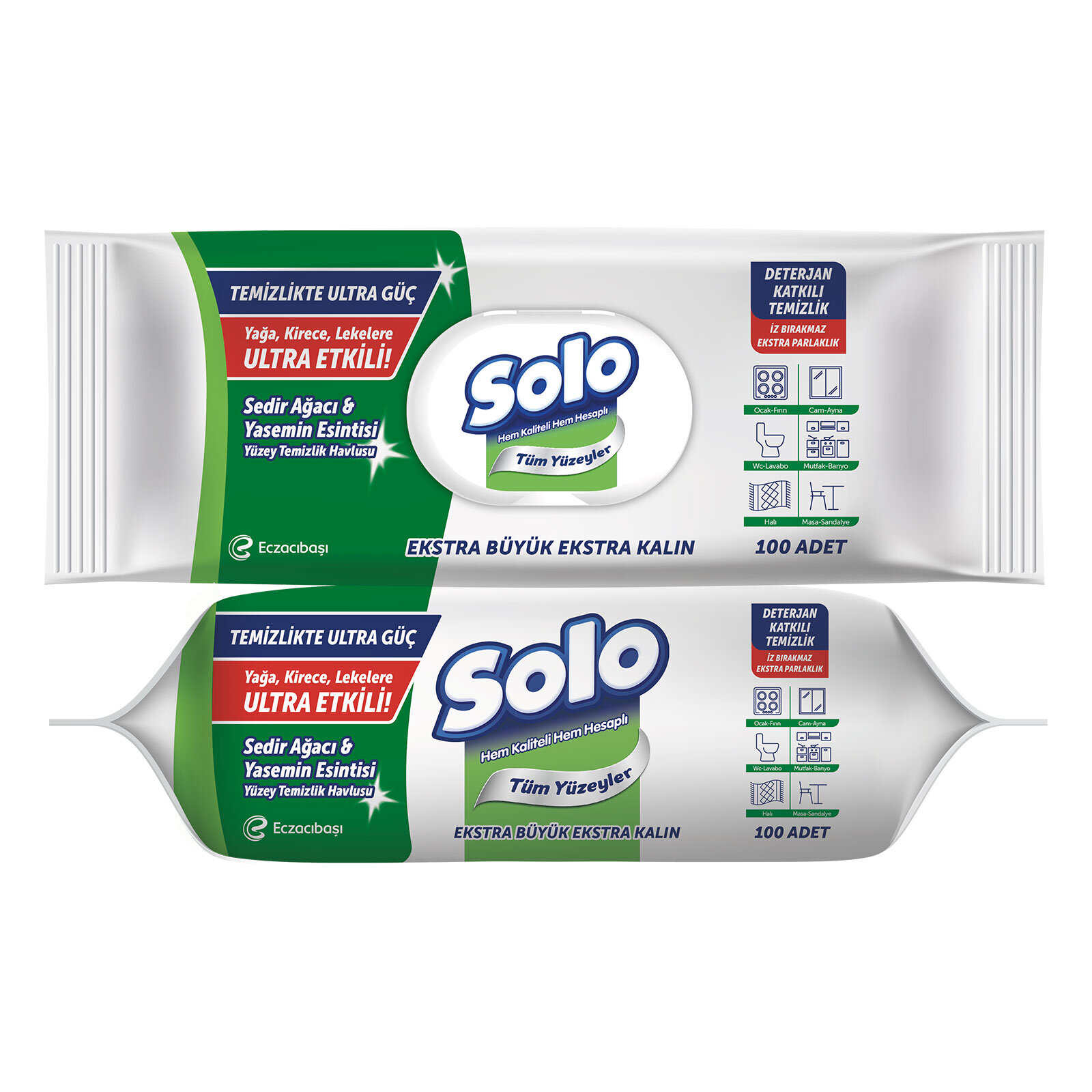 Yüzey Temizlik Havlusu Sedir&Yasemin Kokulu 100 Adet Yüzey Temizlik Havlusu Sedir&Yasemin Kokulu 100 Adet