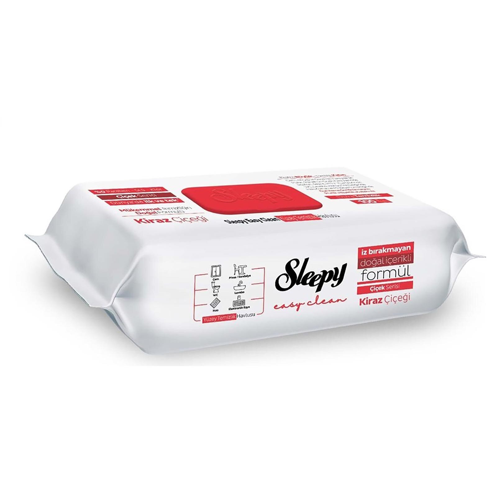 Yüzey Temizlik Mendili Kiraz Çiçeği 100 Adet