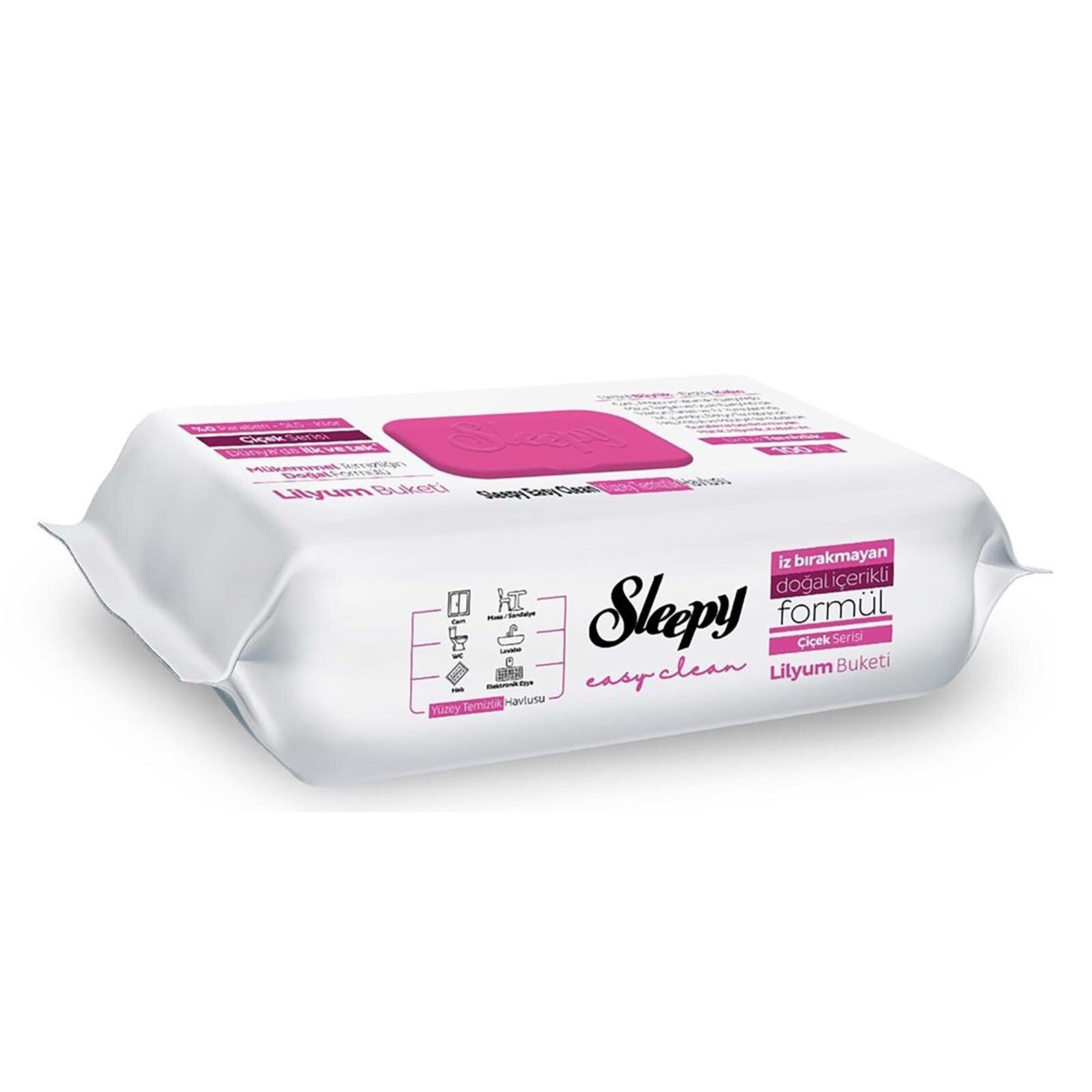 Yüzey Temizlik Mendili Lilyum Buketi 100 Adet