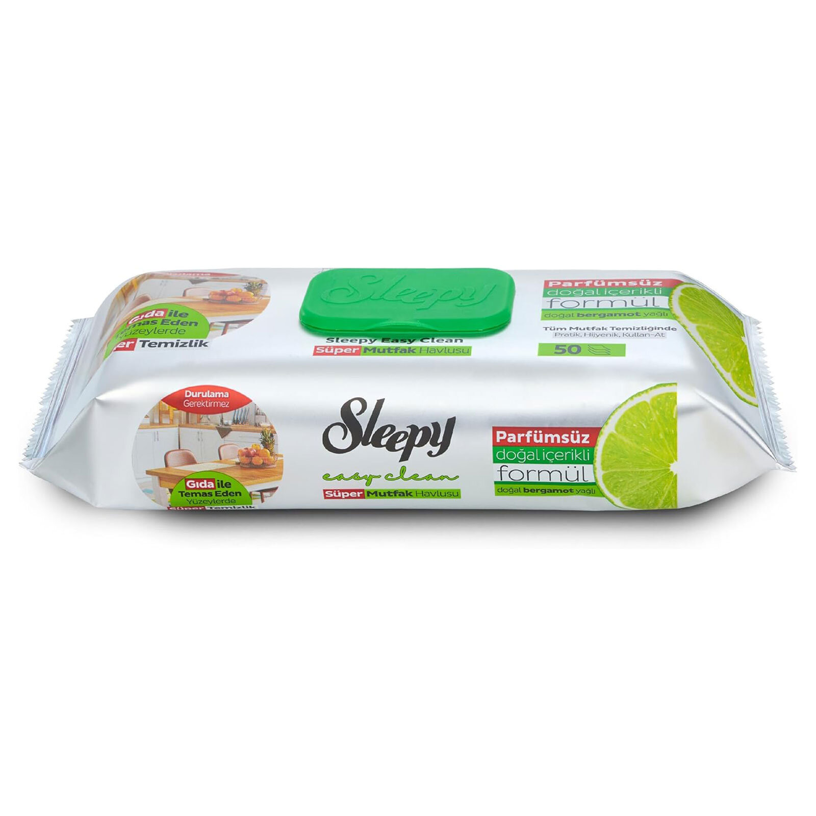 Yüzey Temizlik Süper Mutfak Havlusu Bergamot 50 Adet