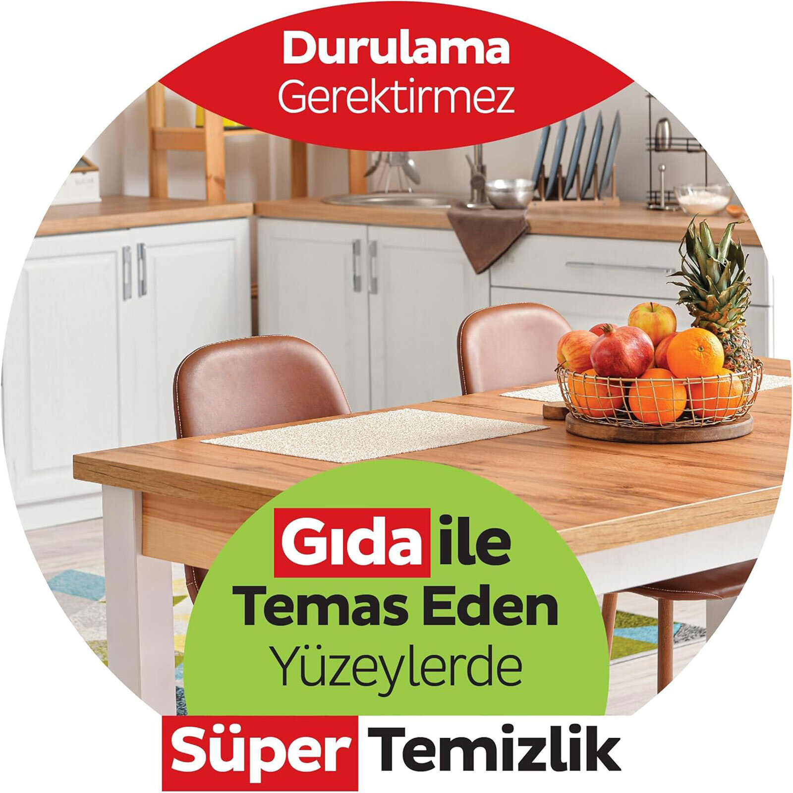 Yüzey Temizlik Süper Mutfak Havlusu Bergamot 50 Adet