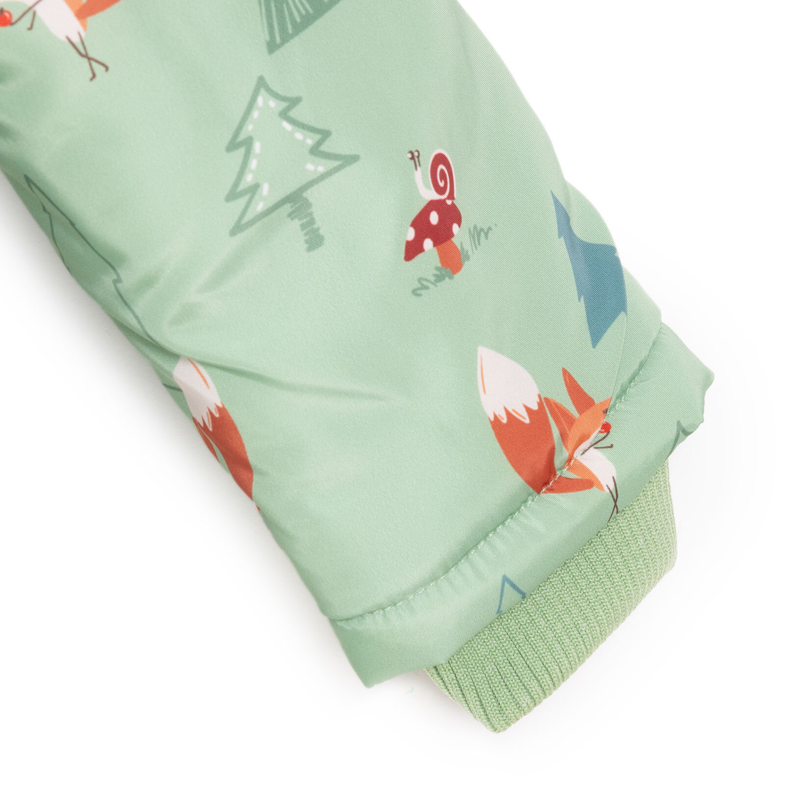 Metraj Baskılı Kapüşonlu Mont Erkek Bebek Metraj Baskılı Kapüşonlu Mont Erkek Bebek