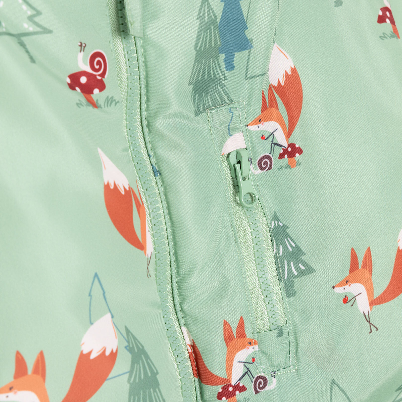 Metraj Baskılı Kapüşonlu Mont Erkek Bebek Metraj Baskılı Kapüşonlu Mont Erkek Bebek