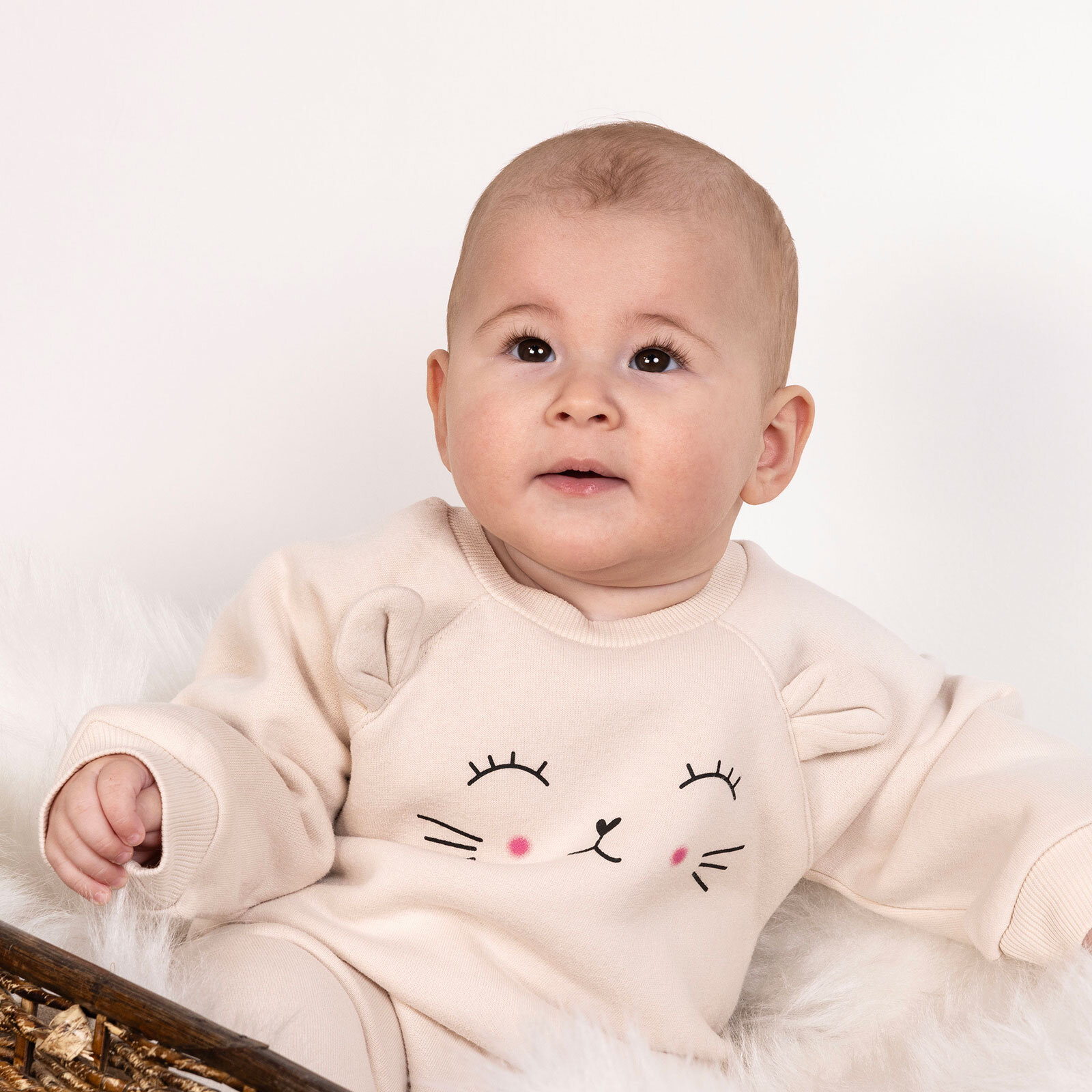 Yenidoğan Kız Figürlü Patiksiz Tulum Kız Bebek