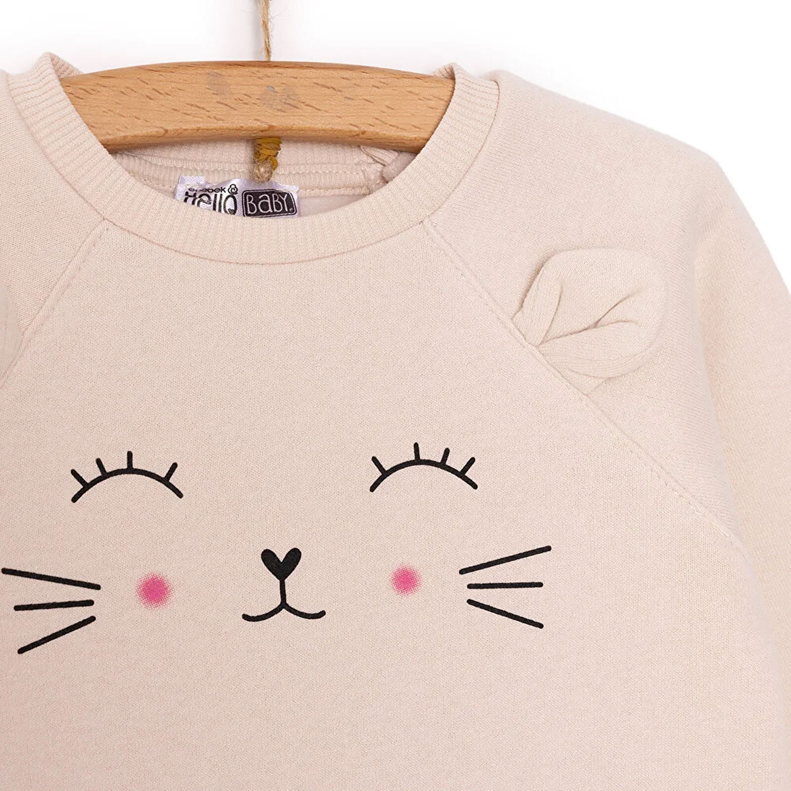 Yenidoğan Kız Figürlü Patiksiz Tulum Kız Bebek