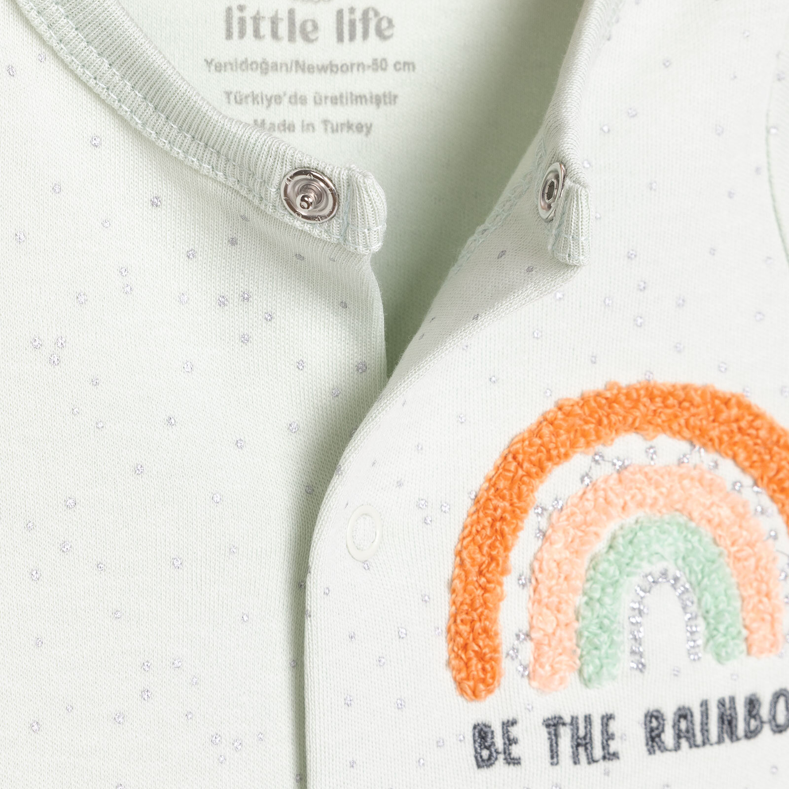 Yenidoğan Kız Patikli Tulum Kız Bebek