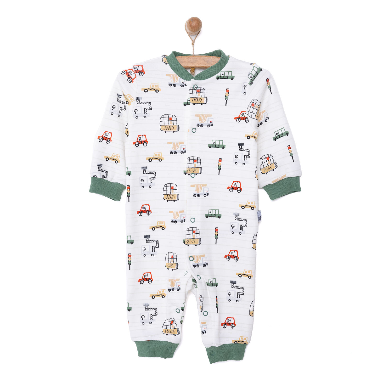 Yenidoğan Erkek Patiksiz Tulum Erkek Bebek