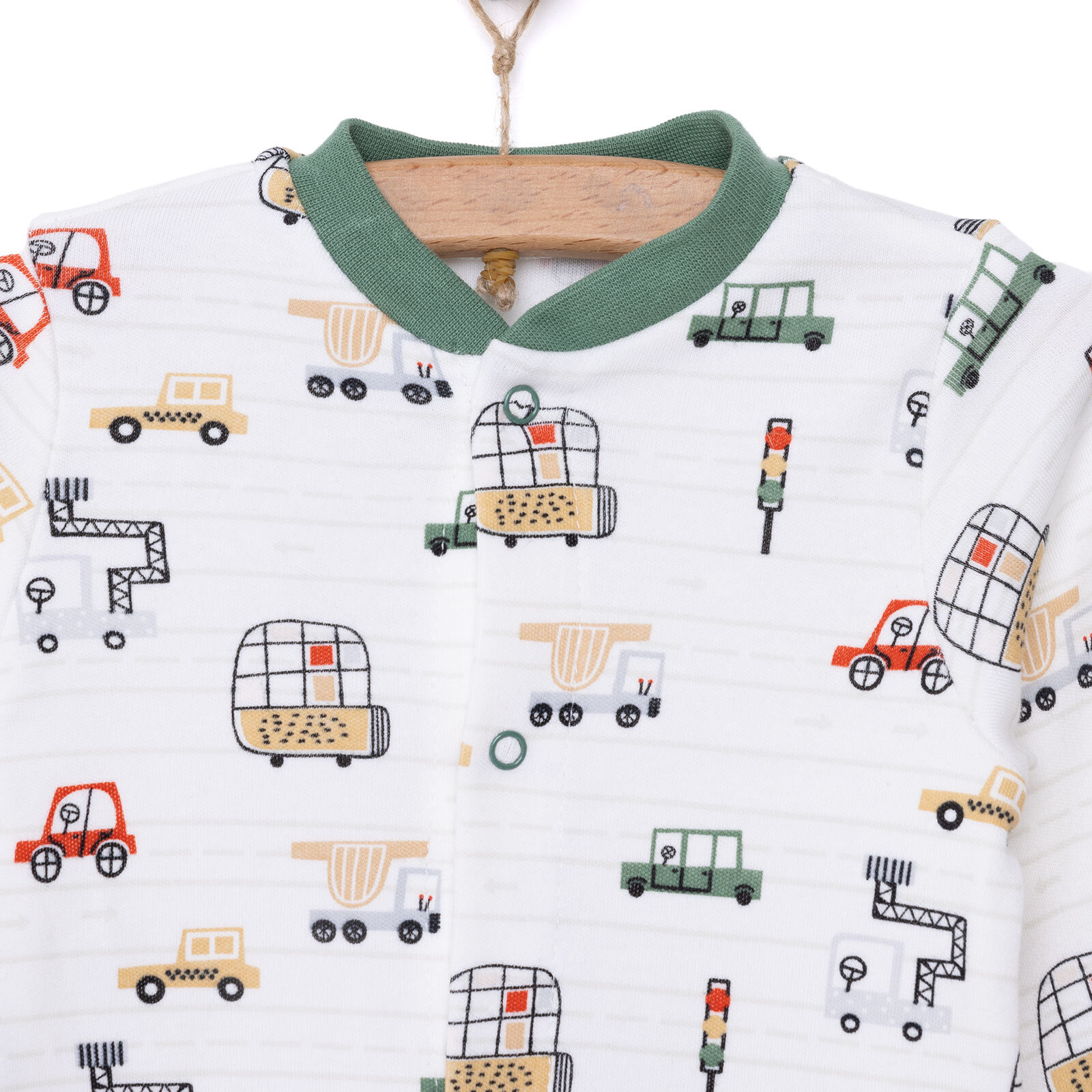 Yenidoğan Erkek Patiksiz Tulum Erkek Bebek