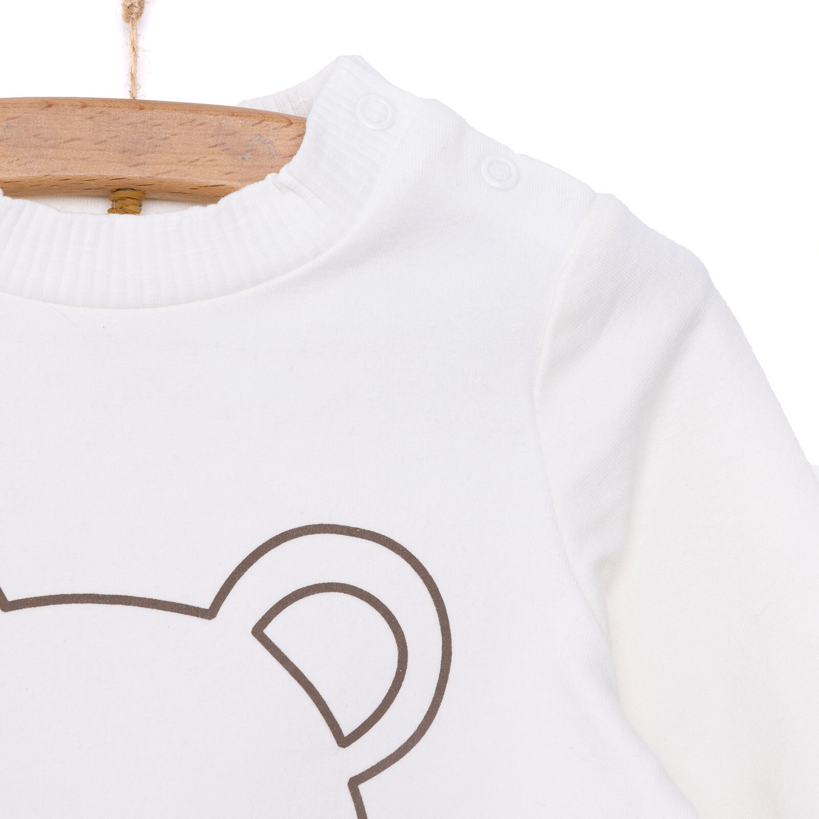 Yenidoğan Kız Kedi Sweatshirt Unisex