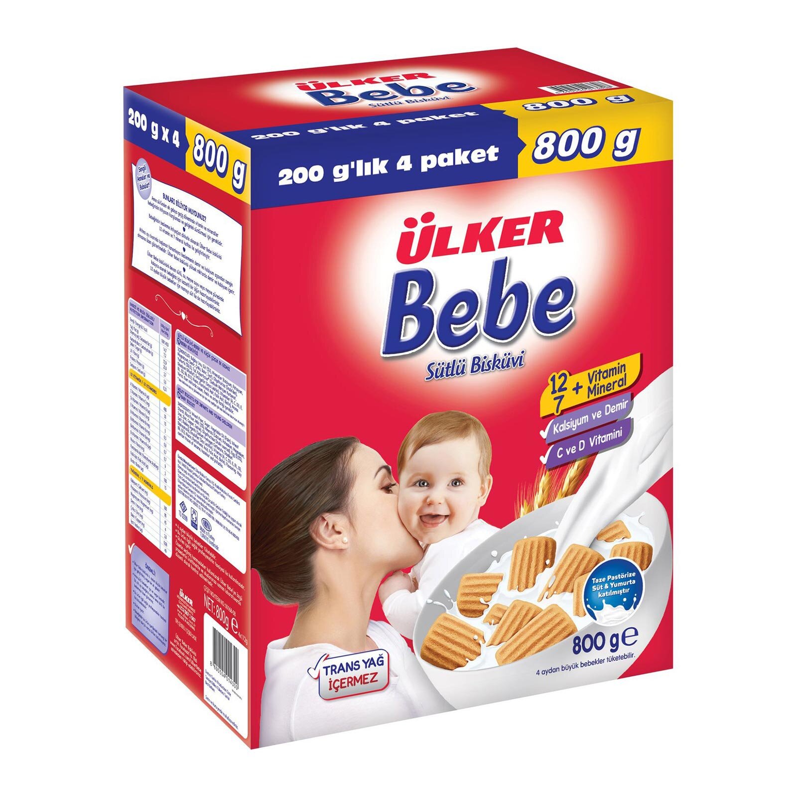 Bebe Bisküvisi 800 gr