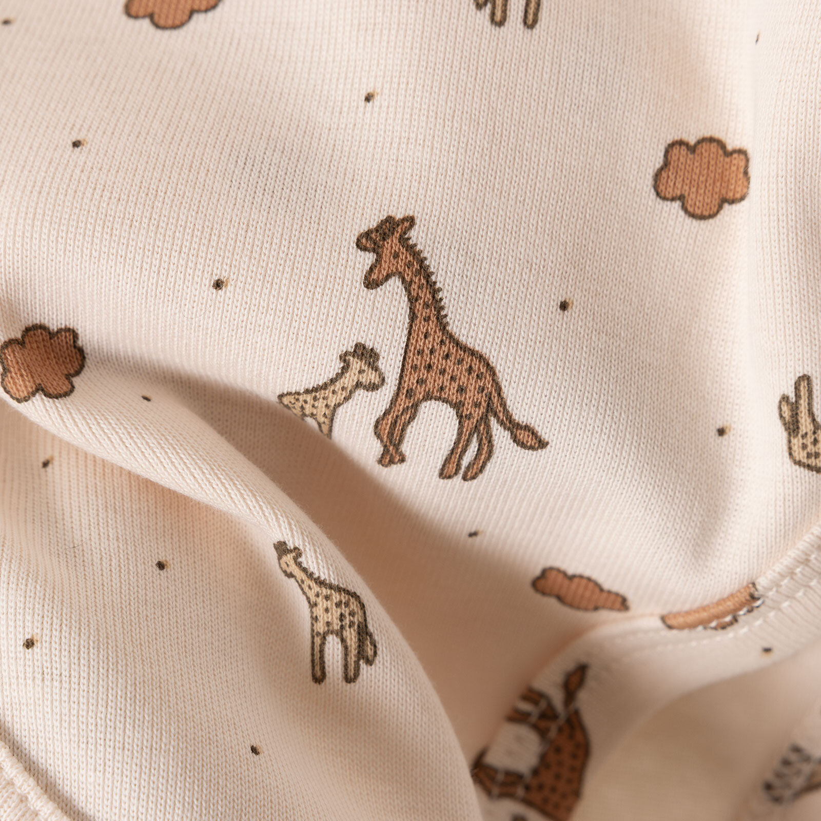 Erkek Bebek Zıbın Body İnterlok V Yaka Uzun Kol