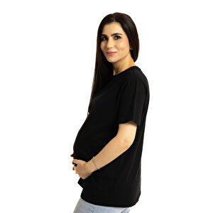 Hamile Basic Kısa Kol Tshirt Anne Giyim Hamile Basic Kısa Kol Tshirt Anne Giyim