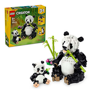 ® Creator 3'ü 1 Arada Vahşi Hayvanlar: Panda Ailesi Oyun Seti 31165