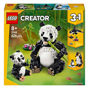 ® Creator 3'ü 1 Arada Vahşi Hayvanlar: Panda Ailesi Oyun Seti 31165