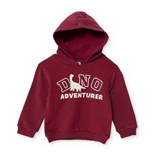 HelloBaby, Kapüşonlu, Bordo, 6 - 9 Ay