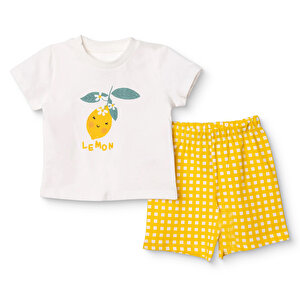 HelloBaby, Kısa Kol Pi, Ekru, 3 - 6 Ay