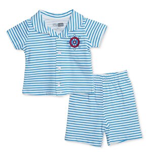 HelloBaby, Kısa K, Açık Mavi, 3 - 6 Ay