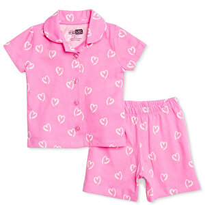 HelloBaby, Kısa Kol P, Pembe, 3 - 6 Ay