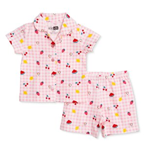 HelloBaby, Kısa Kol P, Pembe, 3 - 6 Ay