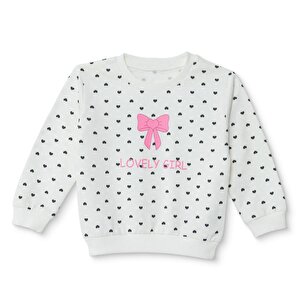 HelloBaby, Sweatsh, Ekru Baskılı, 6 Ay