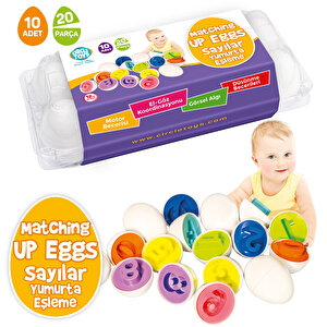 Circle Toys 10'lu Sayılar Yumurta Eşleme