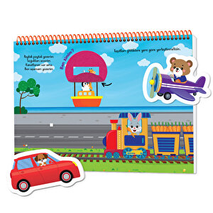 12-20 Ay İlk Cırt Cırtlı - Keçeli Etkinli Kitabım 12-20 Ay İlk Cırt Cırtlı - Keçeli Etkinli Kitabım