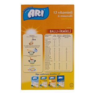 12 Vitaminli 6 Minarelli Ballı İrmikli 200 gr.